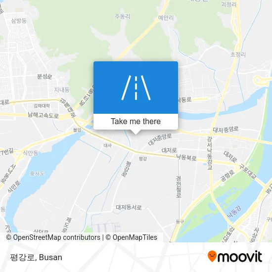 평강로 map