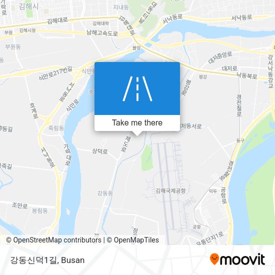 강동신덕1길 map