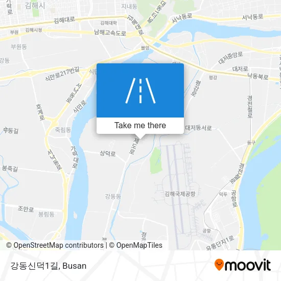 강동신덕1길 map