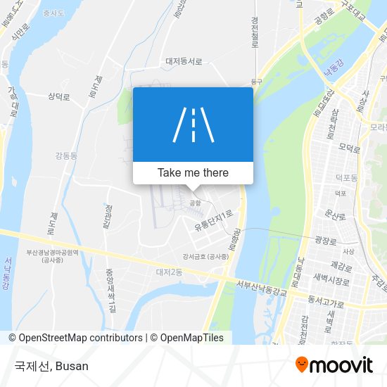 국제선 map