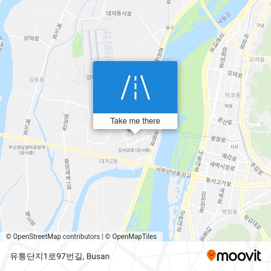 유통단지1로97번길 map