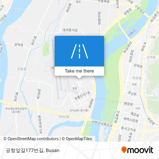 공항앞길177번길 map