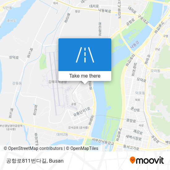 공항로811번다길 map