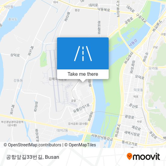 공항앞길33번길 map