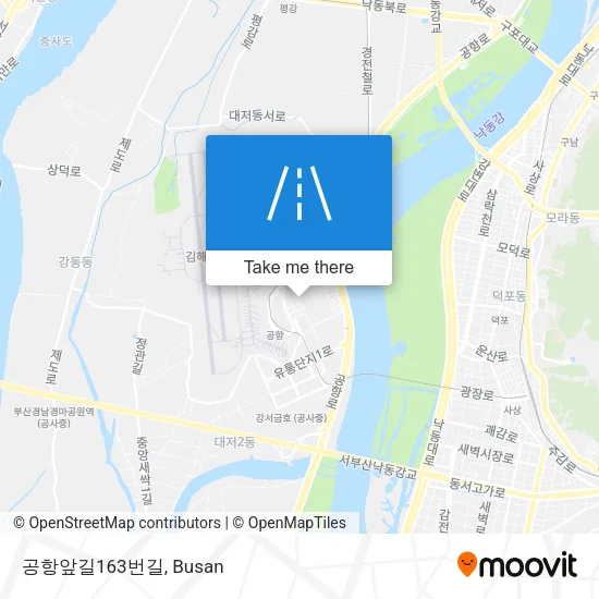 공항앞길163번길 map