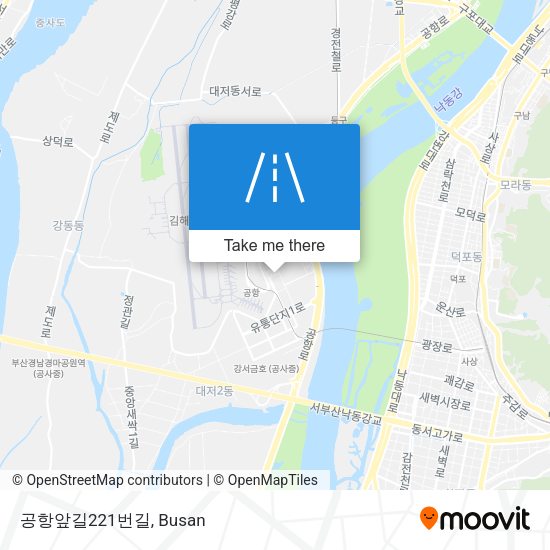 공항앞길221번길 map