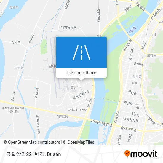 공항앞길221번길 map