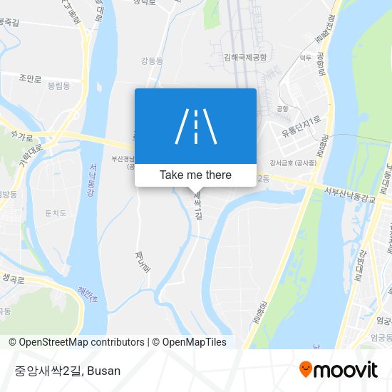 중앙새싹2길 map