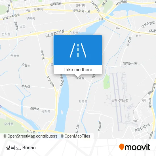 상덕로 map