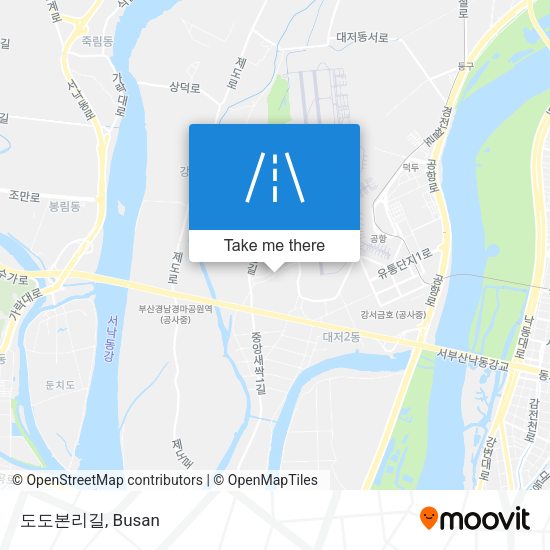 도도본리길 map