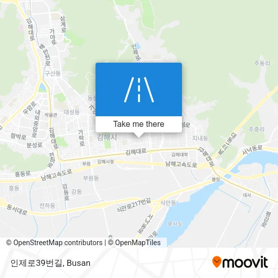 인제로39번길 map
