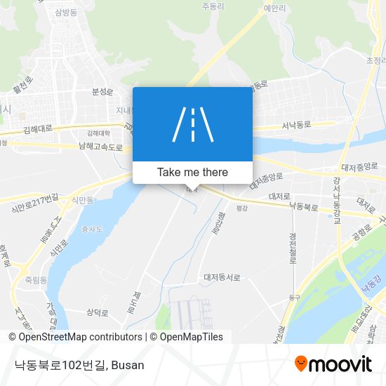 낙동북로102번길 map