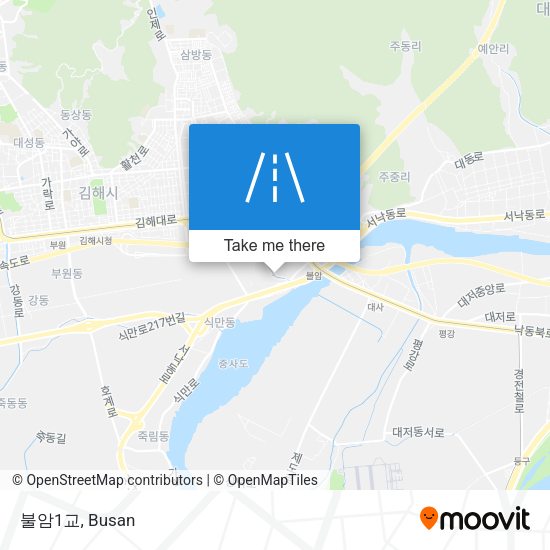 불암1교 map