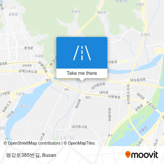 평강로385번길 map
