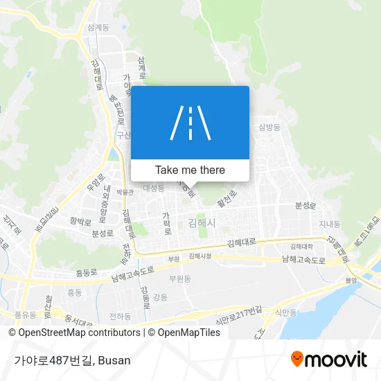 가야로487번길 map