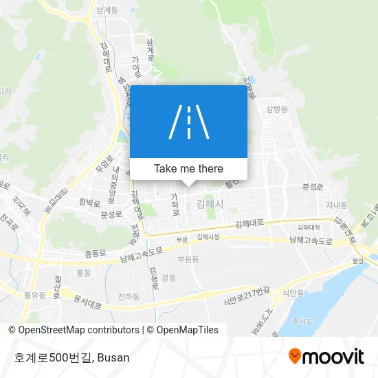 호계로500번길 map