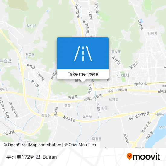 분성로172번길 map
