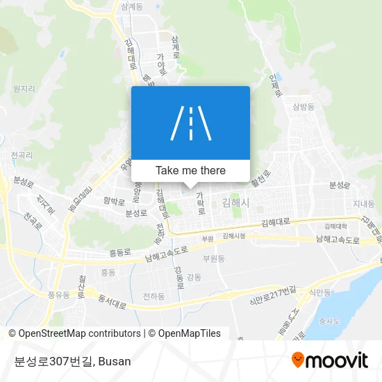 분성로307번길 map