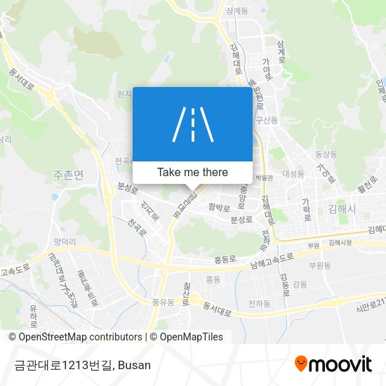 금관대로1213번길 map