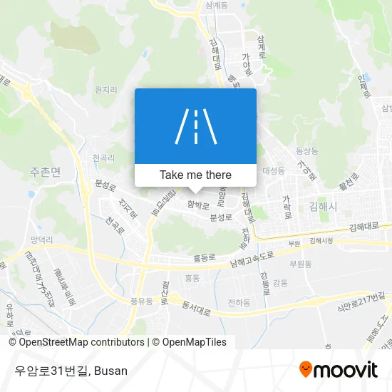 우암로31번길 map