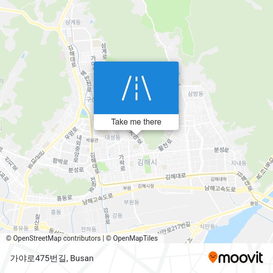 가야로475번길 map