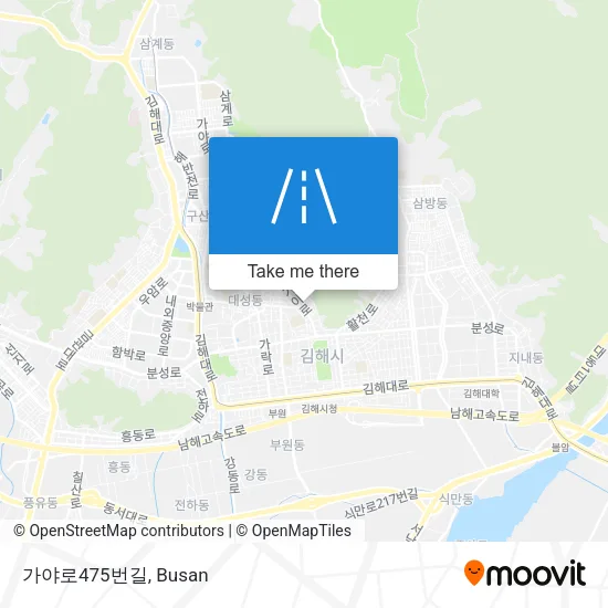 가야로475번길 map