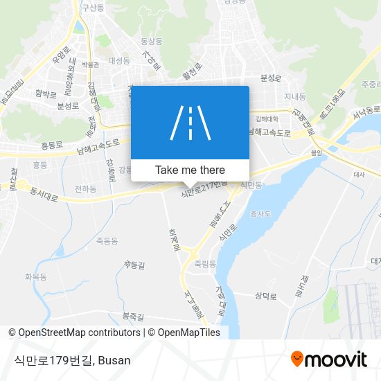 식만로179번길 map