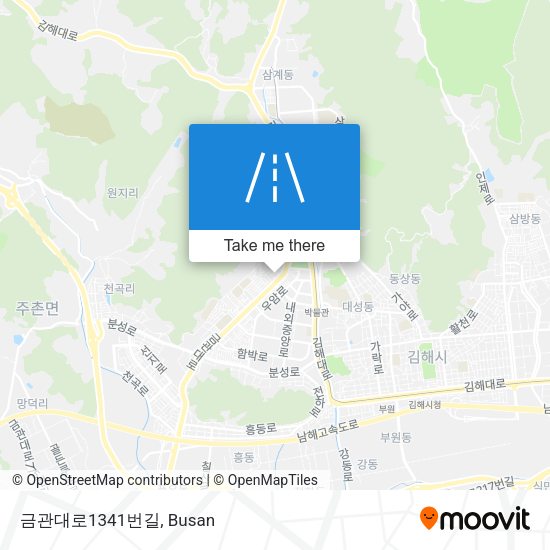 금관대로1341번길 map