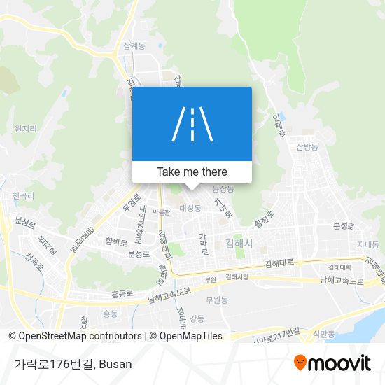 가락로176번길 map