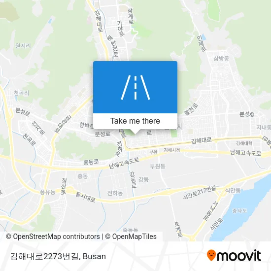 김해대로2273번길 map