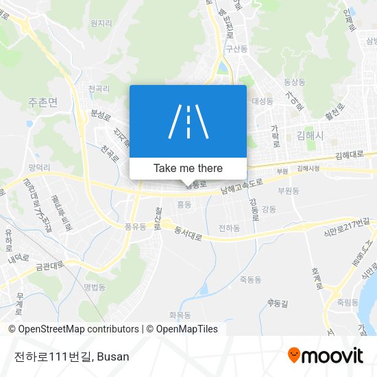 전하로111번길 map