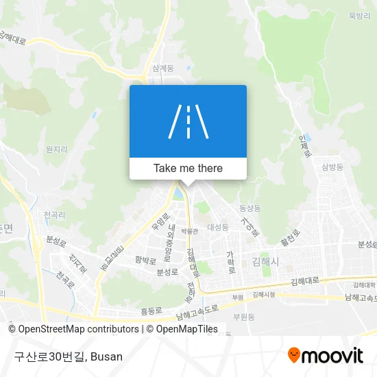 구산로30번길 map