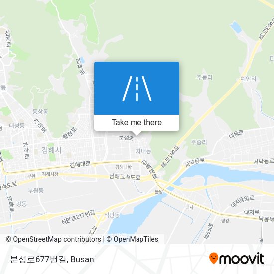 분성로677번길 map