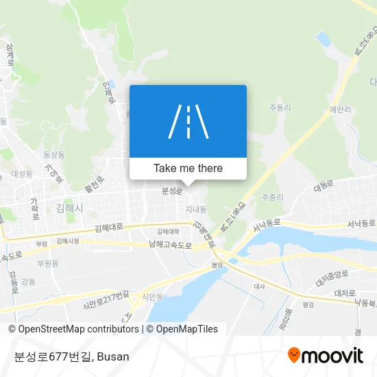 분성로677번길 map