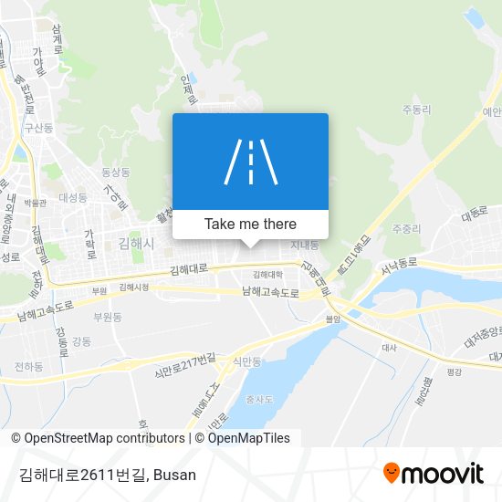 김해대로2611번길 map