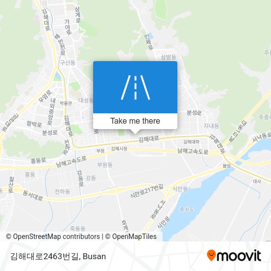 김해대로2463번길 map