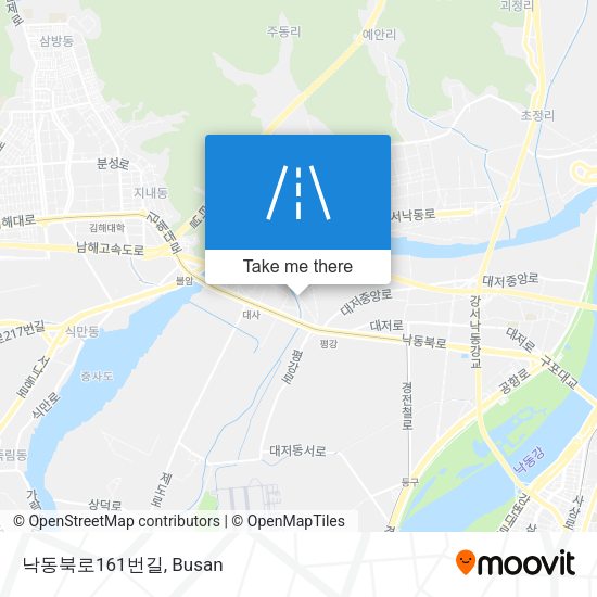 낙동북로161번길 map