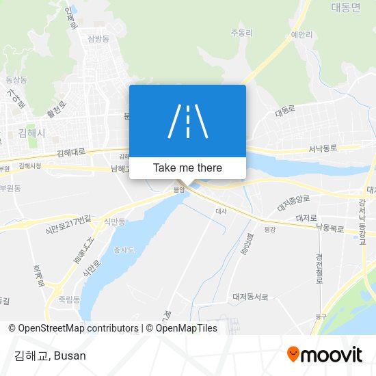 김해교 map