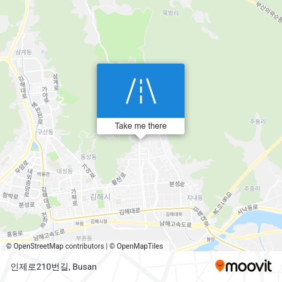 인제로210번길 map