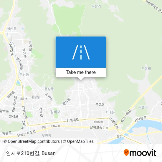 인제로210번길 map