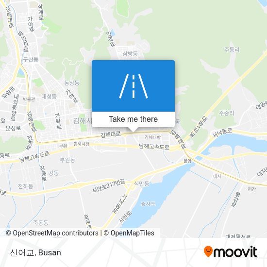 신어교 map