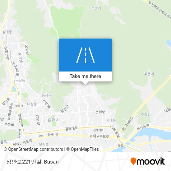 삼안로221번길 map