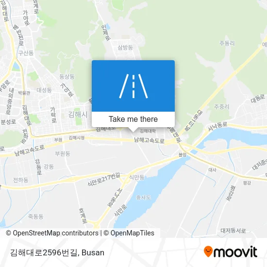 김해대로2596번길 map