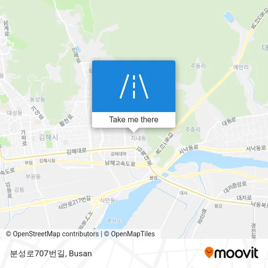 분성로707번길 map