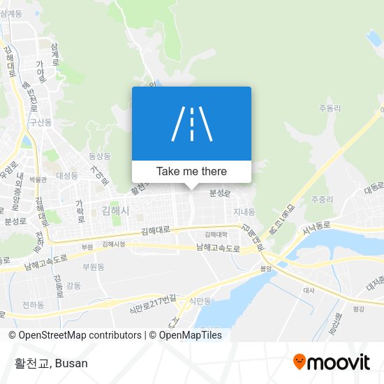 활천교 map