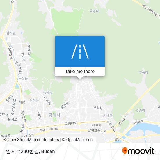 인제로230번길 map