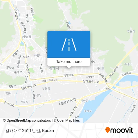 김해대로2511번길 map