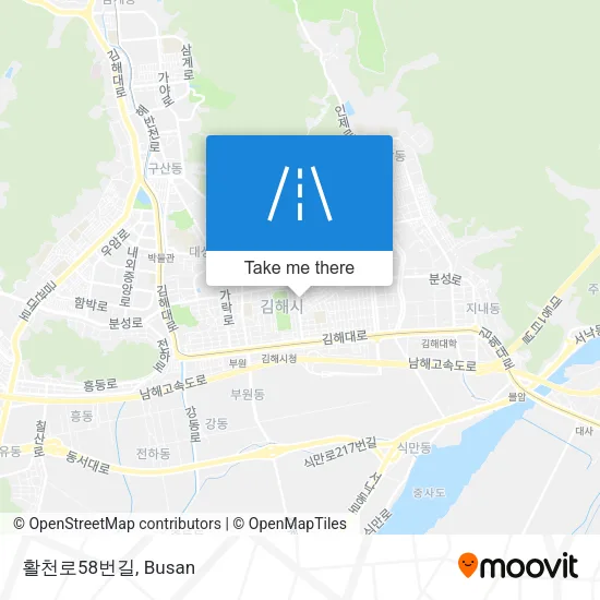 활천로58번길 map