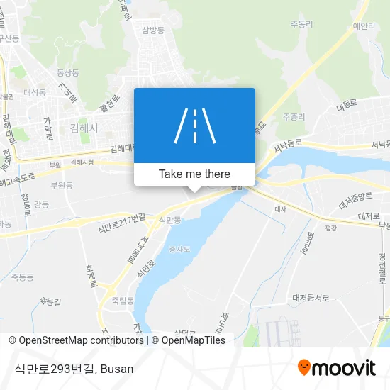 식만로293번길 map