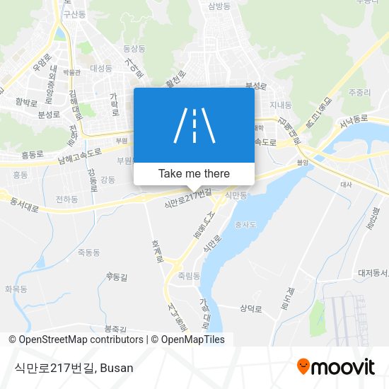 식만로217번길 map